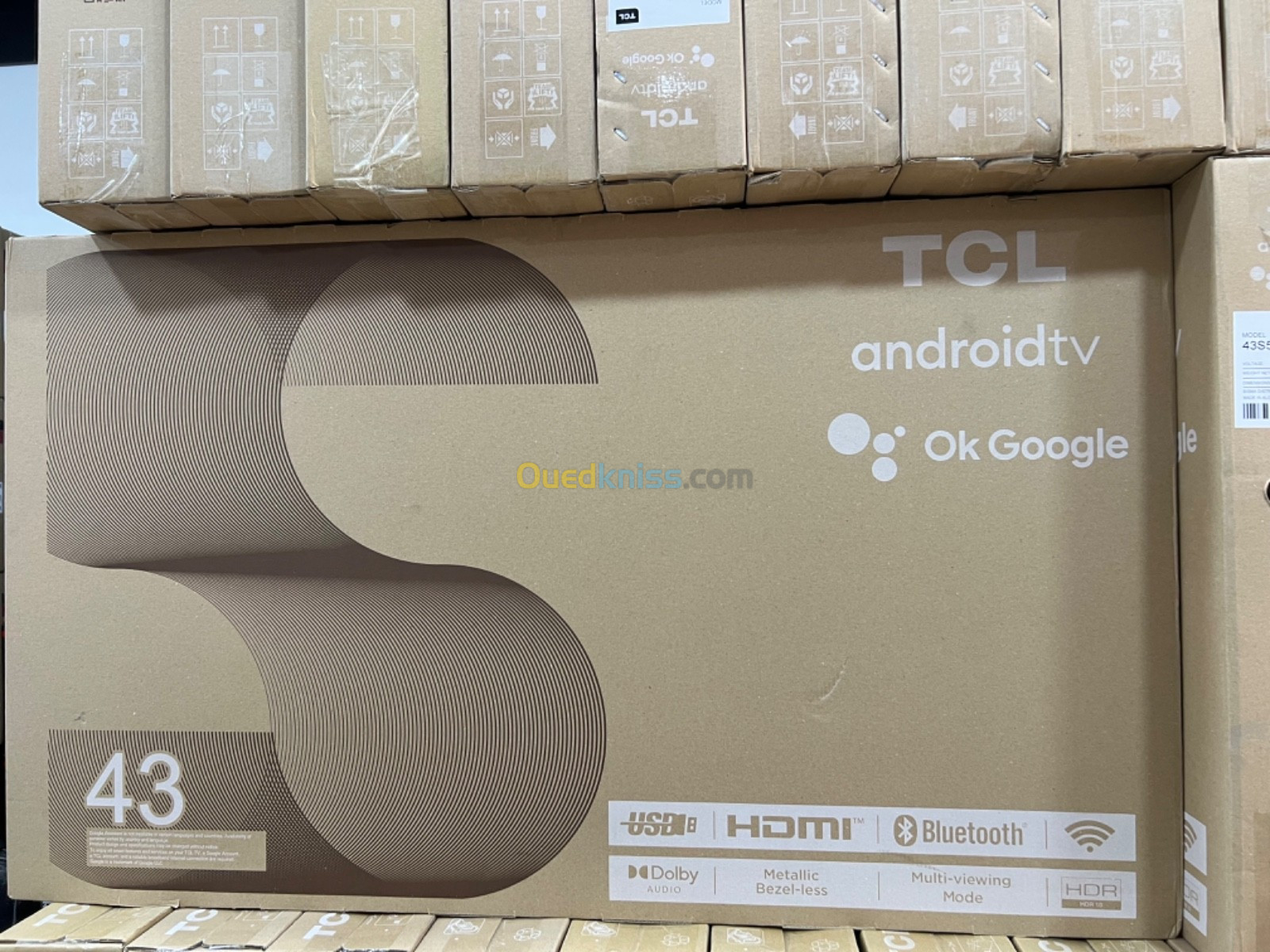 TV 43/50/55 pouces Smart android 11 TCL