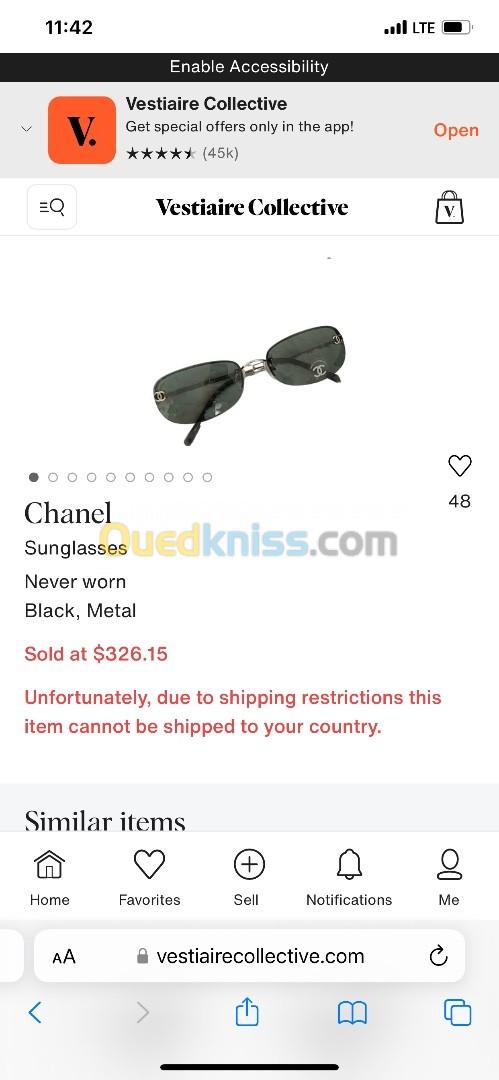 les lunettes chanel Original 