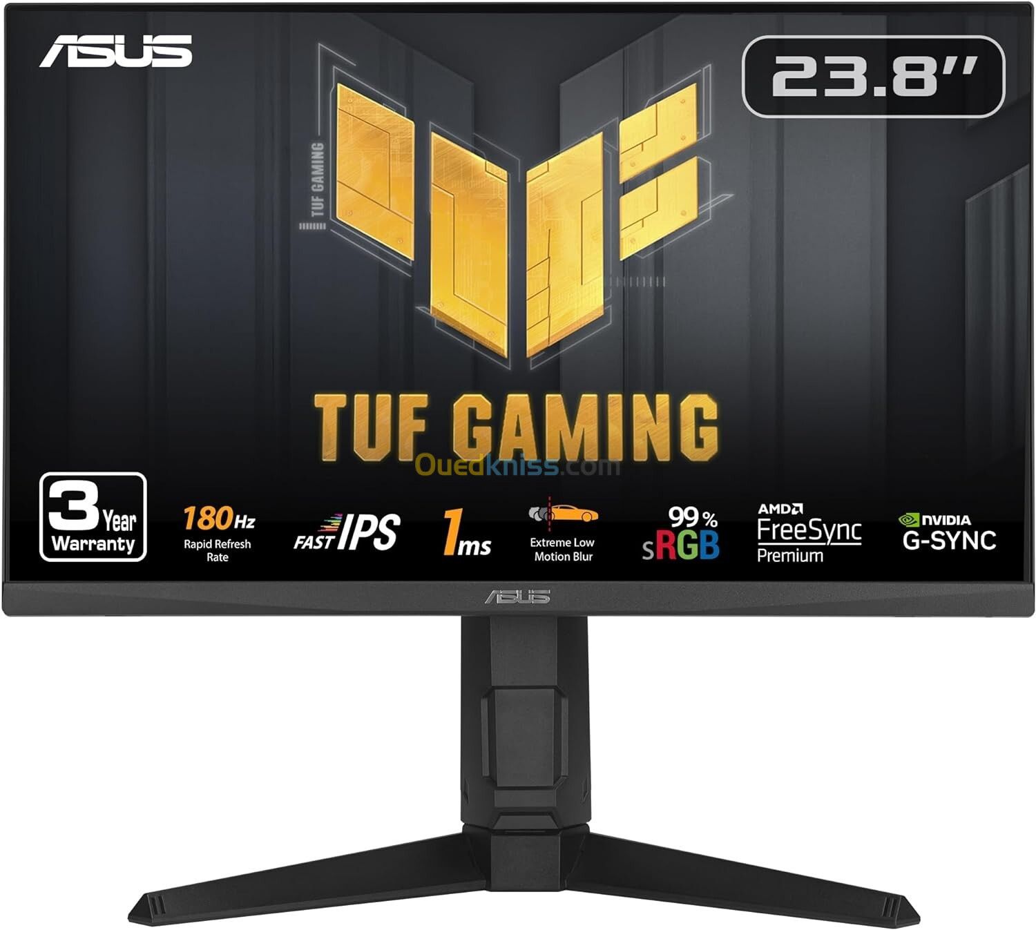 Ecran PC Gamer Asus TUF VG249QL3A Plat 24  IPS 180HZ FHD 1MS