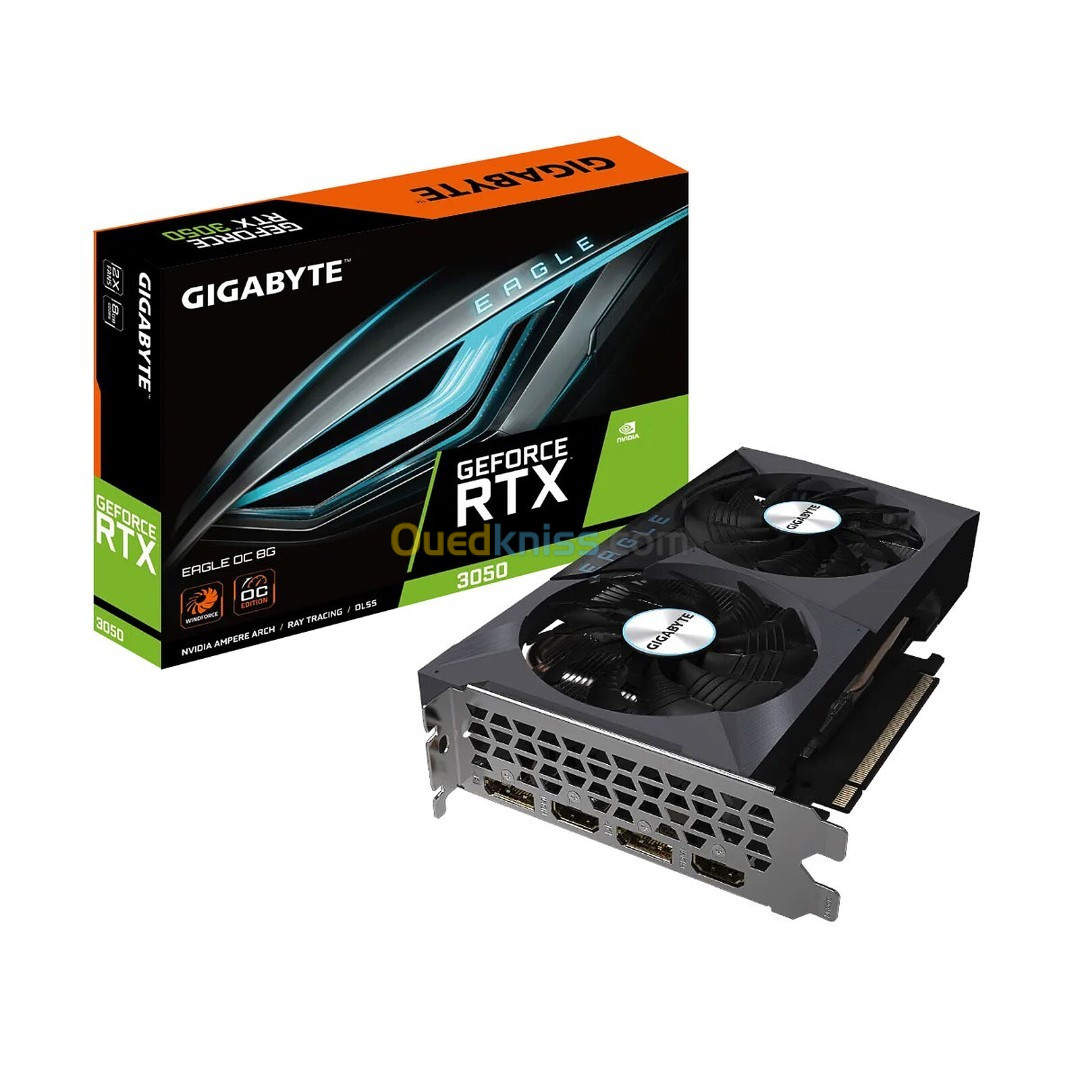 CARTE GRAPHIQUE GIGABYTE RTX 3050 6GB EAGLE OC 