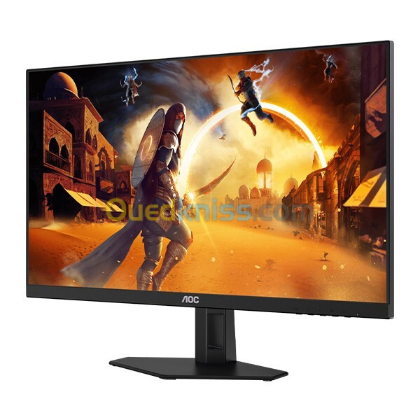 Ecran gamer AOC 23.8 24G4E Fast IPS 180Hz  1920 x 1080 pixels Full HD  0.5 ms