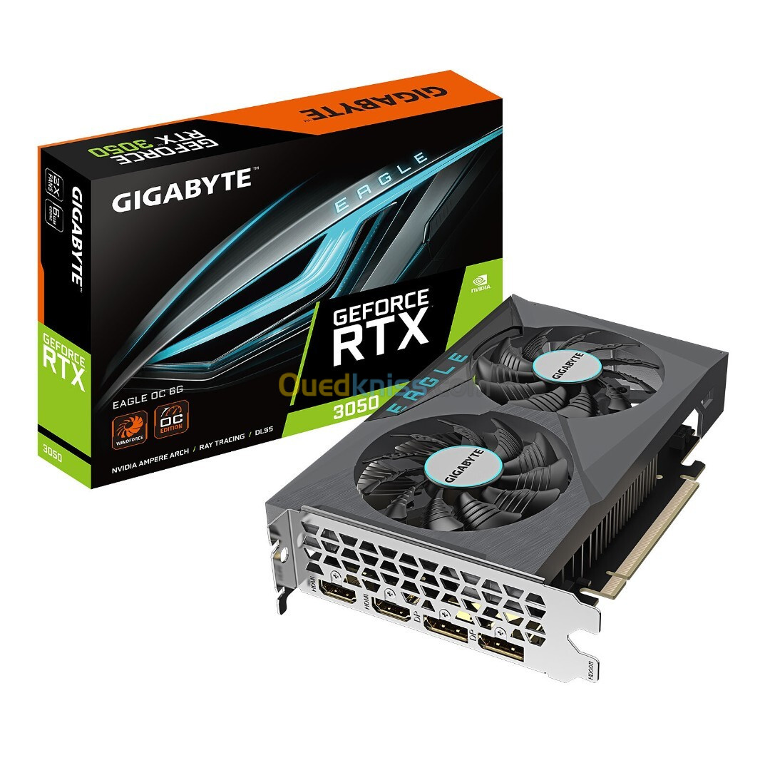 CARTE GRAPHIQUE Gigabyte GeForce RTX 3050 EAGLE OC 6G