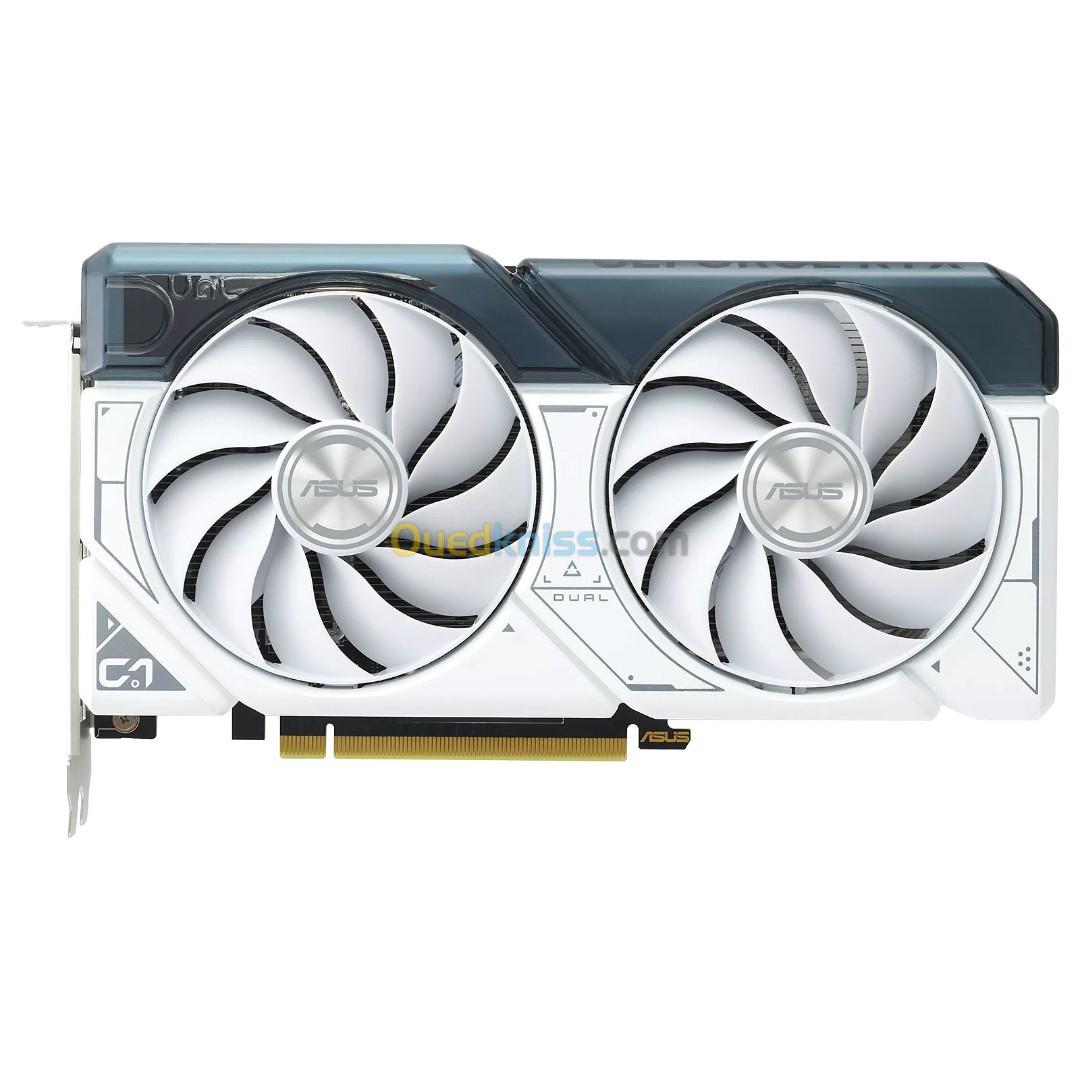 CARTE GRAPHIQUE ASUS Dual GeForce RTX 4060 White OC Edition 8GB **VENDU**