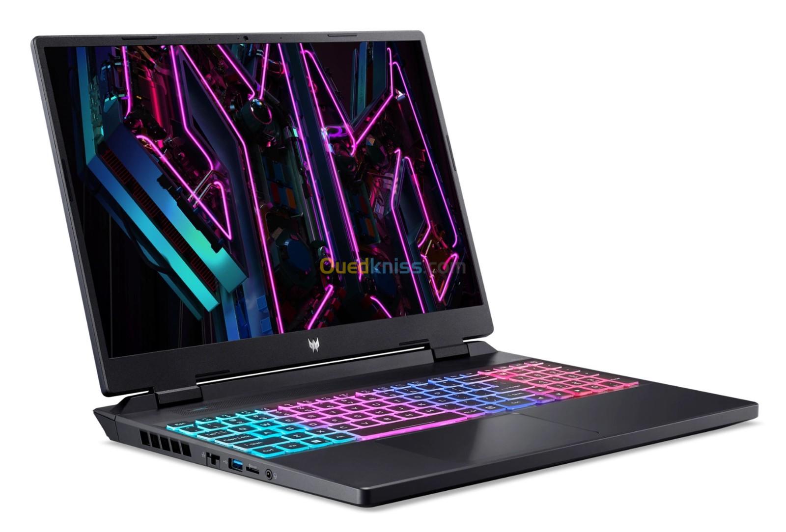 ACER PREDATOR HELIOS NEO 16  CORE i9-13th GENE /RTX 4070  /RAM 16 GB 5600HZ /SSD 1TB /** vendu**