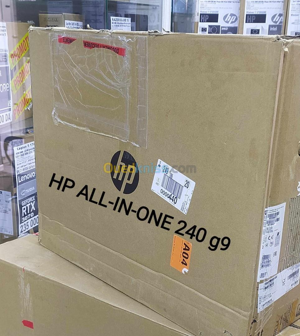 HP All-in-One 240 g9- Core- i5-12 GENE)/ECRAN 23.8" FHD/RAM 8 GB /SSD 256 GB 