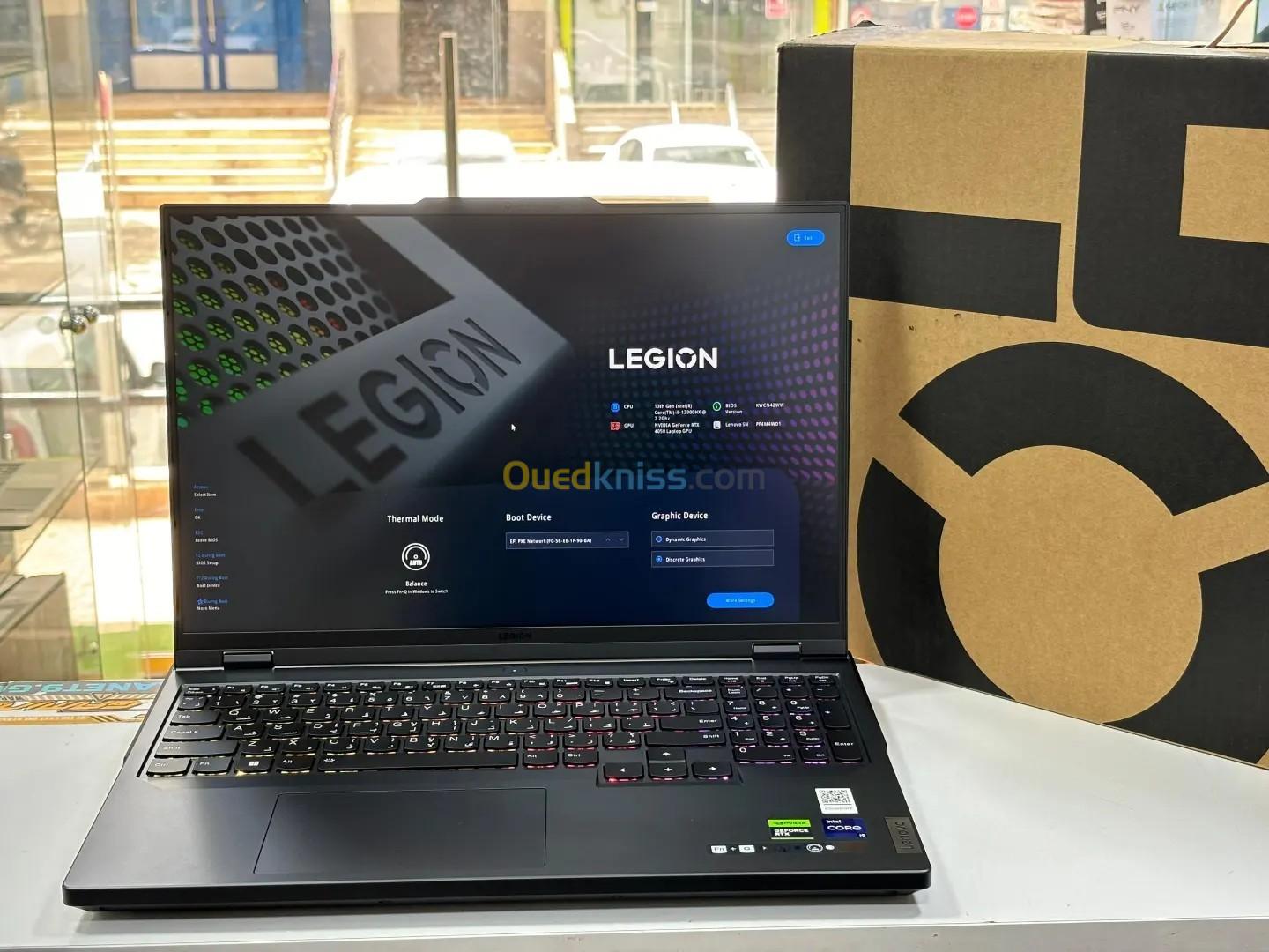 LENOVO LEGION 5 PRO 16 I9 13900HX 16GB 512 GB SSD RTX 4050 6GB NEUF SOUS EMBALLAGE JAMAIS UTILISÉ 