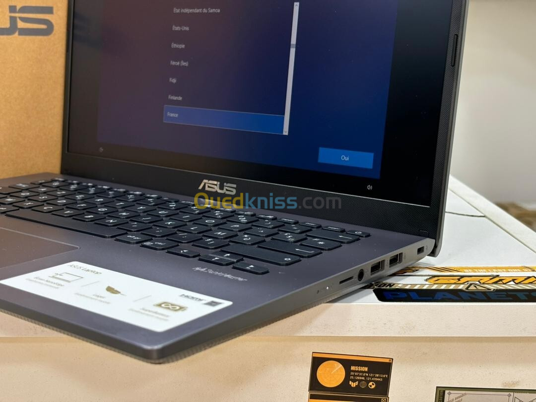 ASUS LAPTOP X409M INTEL CELERON N4020 4GB 256GB SSD NEUF SOUS EMBALLAGE JAMAIS UTILISÉ 