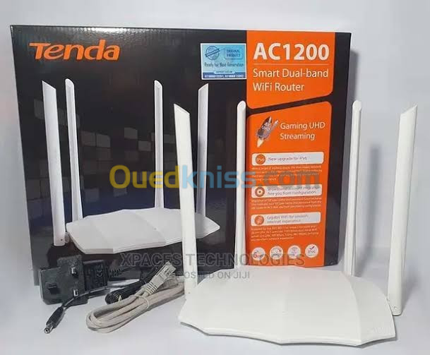 ROUTEUR TENDA AC5 DUAL BAND WIFI AC1200