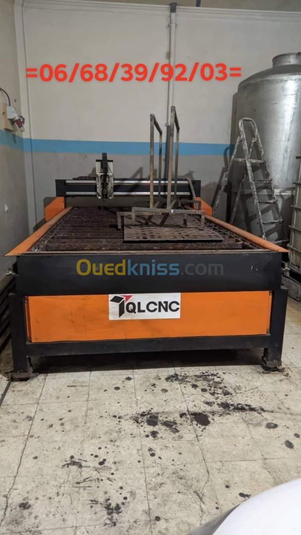 cnc plazma _ tronconneuse_perceuse a table _poste a soudure. 