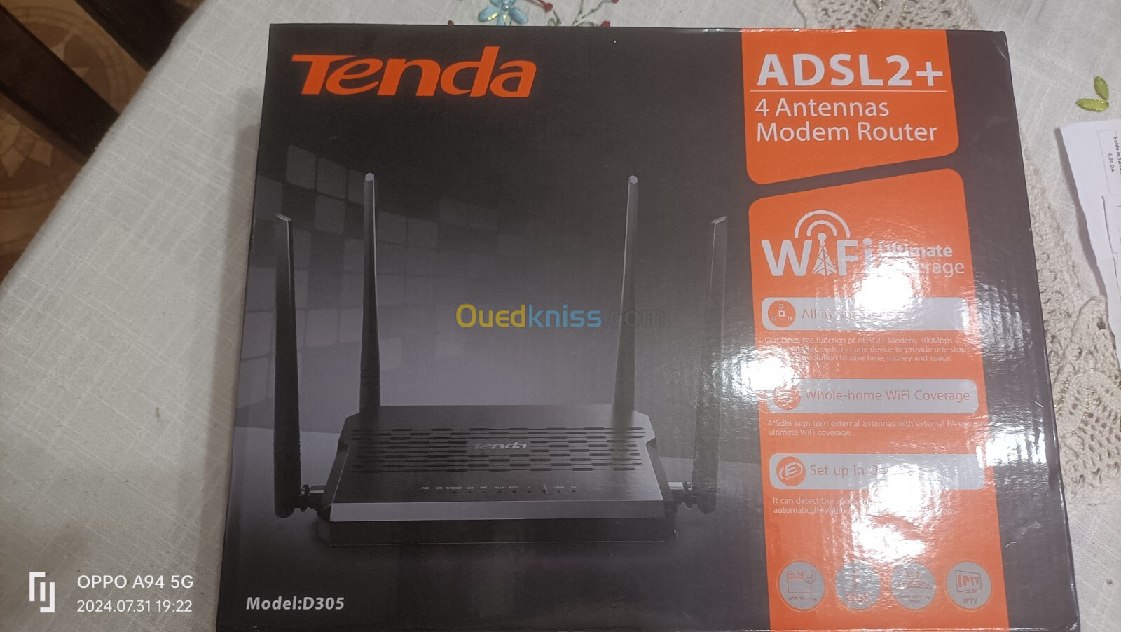 Modal tenda d 305