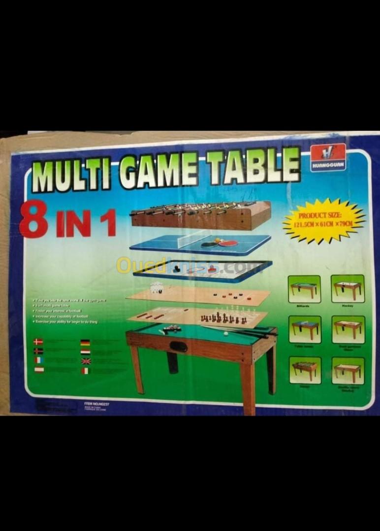 Table multi jeux 