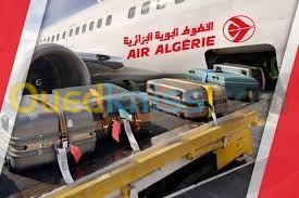 Transport par avion Paris alger biskra et retour