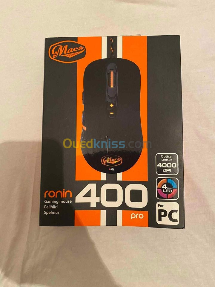 Souris gaming 4000 DPI 4 couleur