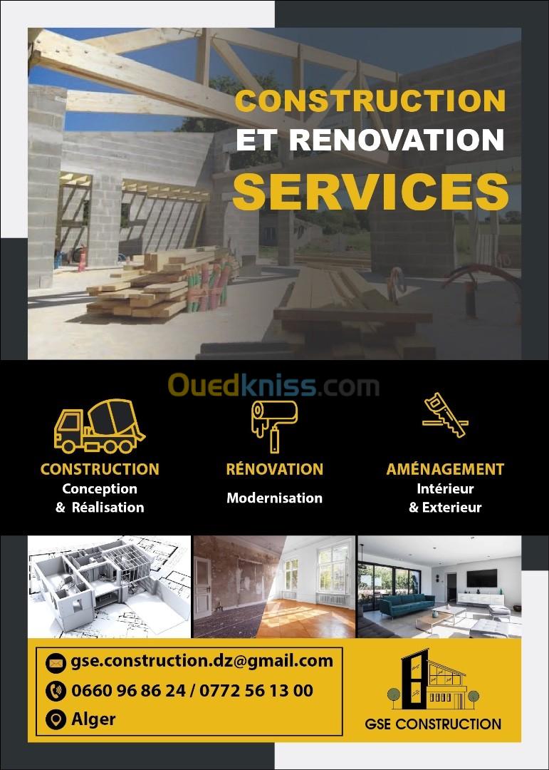 Construction et rénovation 