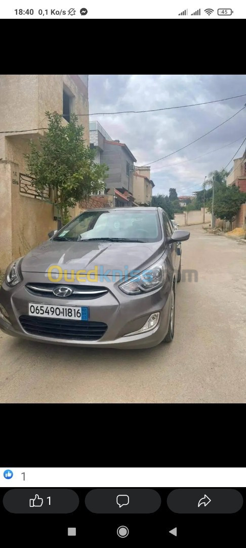 Hyundai Accent RB  5 portes 2018 Préstige