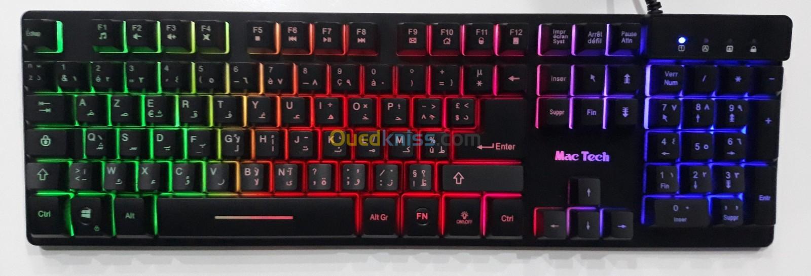 CLAVIER GAMING MT-KB2060 RGB MAC TECH