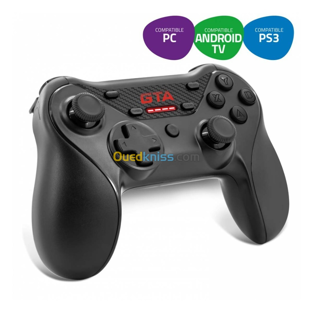 Spirit of Gamer Advance GTA-RFXGP - Manette Gamepad Sans-Fil Pour PC PS3 Android