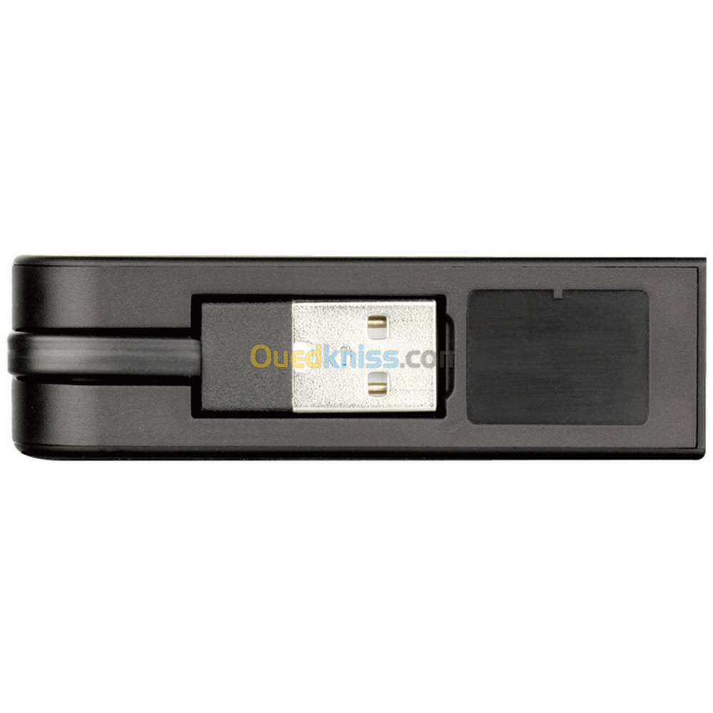 D-LINK DUB-E100 ADAPTATEUR RÉSEAU - USB 2.0 TO RJ45 - 480 MBIT/S - 100 MBPS - NOIR 