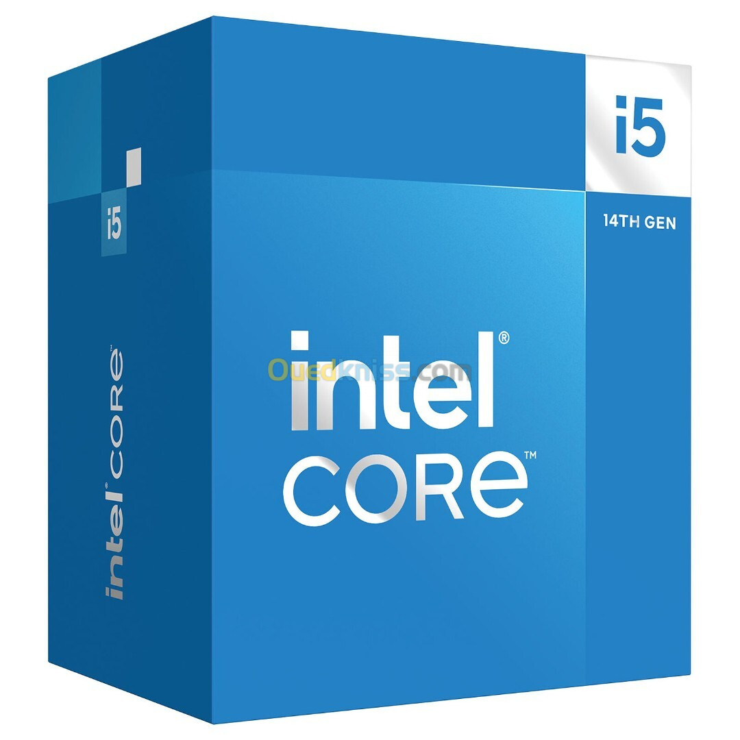 Processeur Intel Core i5-14400 - 10 Core - LGA1700 - 4.7GHz Turbo - 16-Threads - Cache 20Mo - BOXE