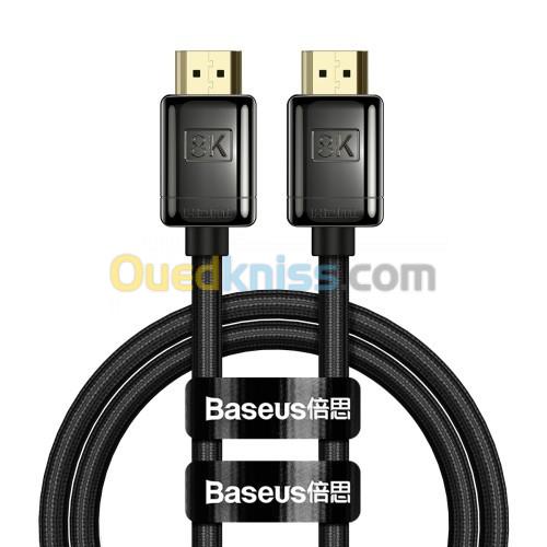 Baseus  câble HDMI 8K vers HDMI 8K HD  - 1 m