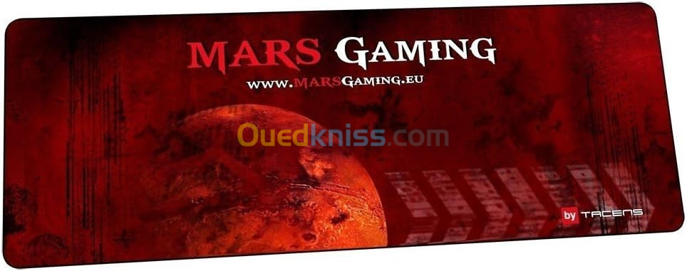 TAPIS DE SOURIS MARS GAMING MMP2  - NANOTEXTILE  XL - GMAING MOUS PAD - RED & BLACK