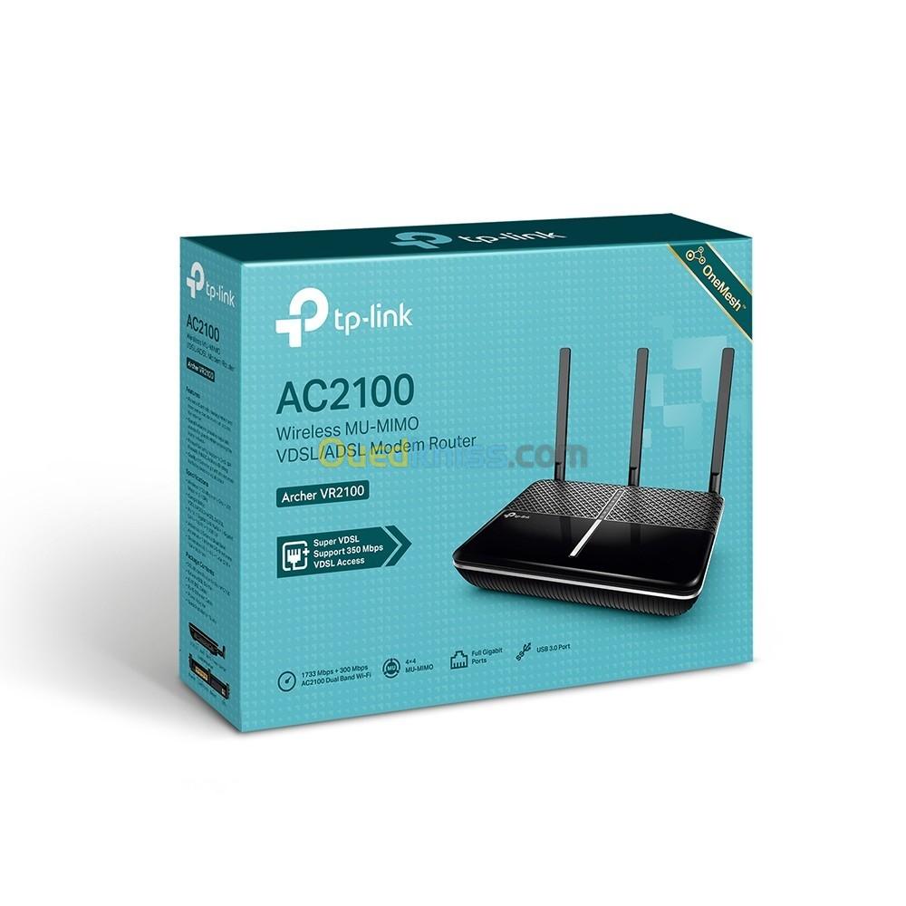 TP-LINK AC2100 Wireless Modem Router MU-MIMO VDSL/ADSL - Archer VR600.