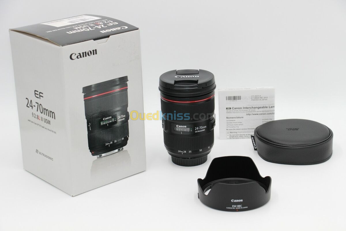 OBJECTIF CANON EF 24-70 mm f/2,8 L USM II - Le zoom standard du professionnel - LENS - 