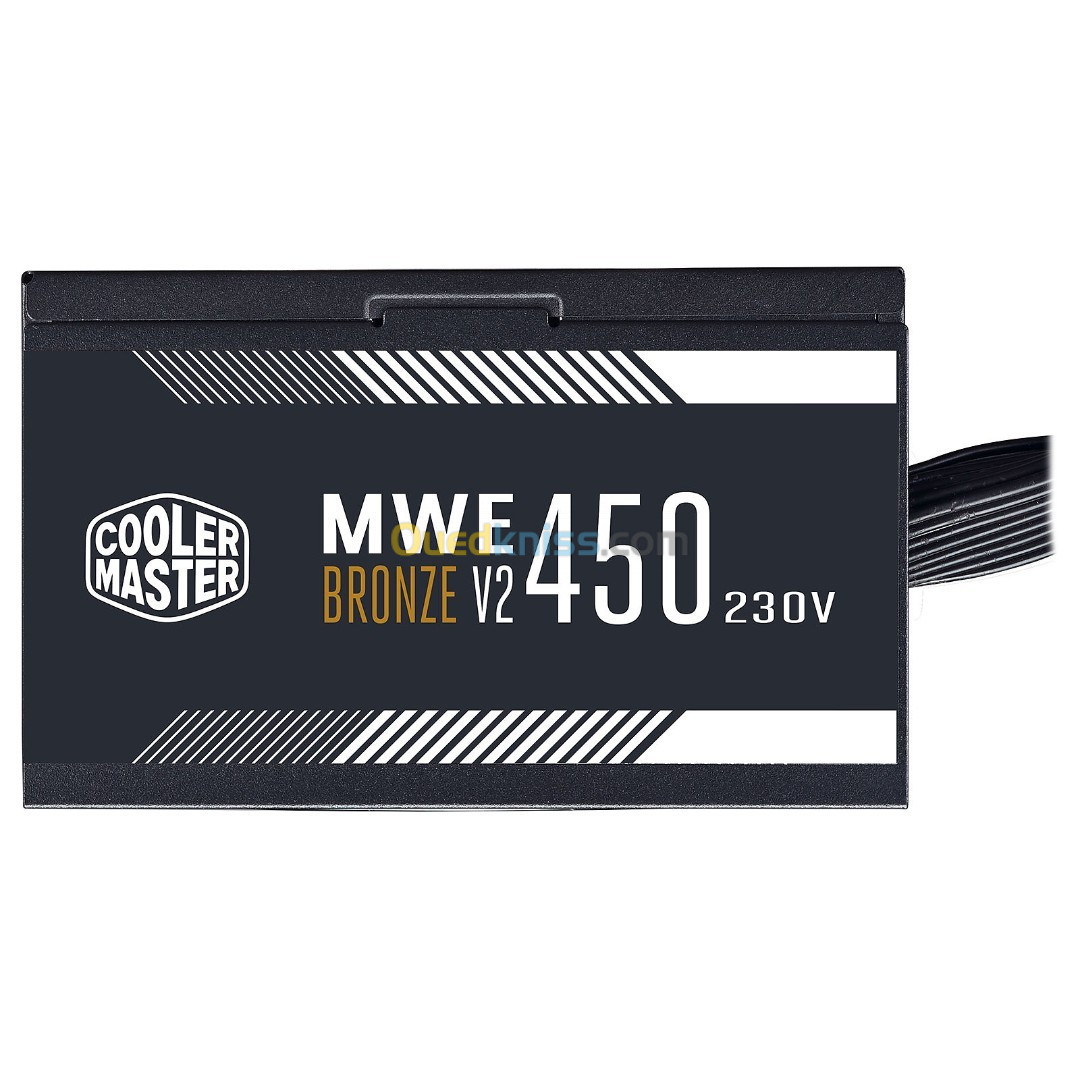 Alimentation Cooler Master MWE Bronze 450W V2  -  ATX 12V v2.52 - 80PLUS - Bronze
