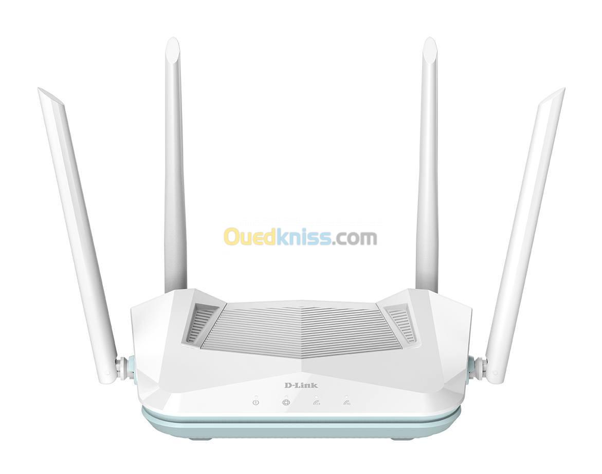 D-LINK EAGLE PRO AX1500 SMART ROUTER R15 - DUAL BAND - WI-FI 6 - AI 5GHZ - OFDMA - GOOGLE  & ALEXA