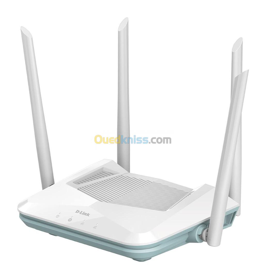 D-LINK EAGLE PRO AX1500 SMART ROUTER R15 - DUAL BAND - WI-FI 6 - AI 5GHZ - OFDMA - GOOGLE  & ALEXA