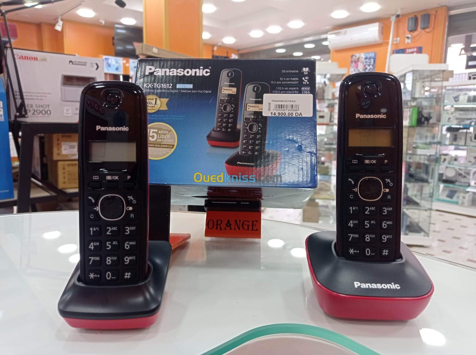 Panasonic KX-TG1612 Téléphone sans fil
