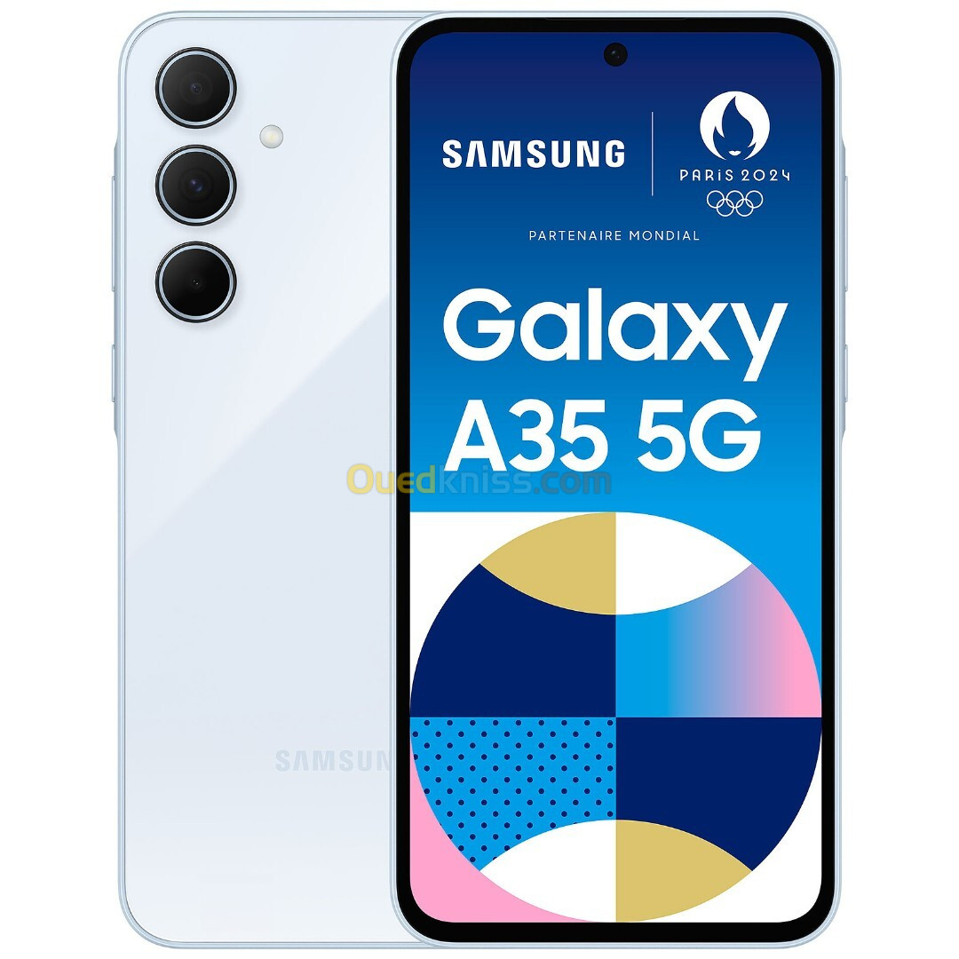 SAMSUNG GALAXY A35 5G - 6GB - 128GB - DUAL SIM - 6.6" SUPER AMOLED - 50 MEGAPIXELS - 5000 MAH - BLISTER