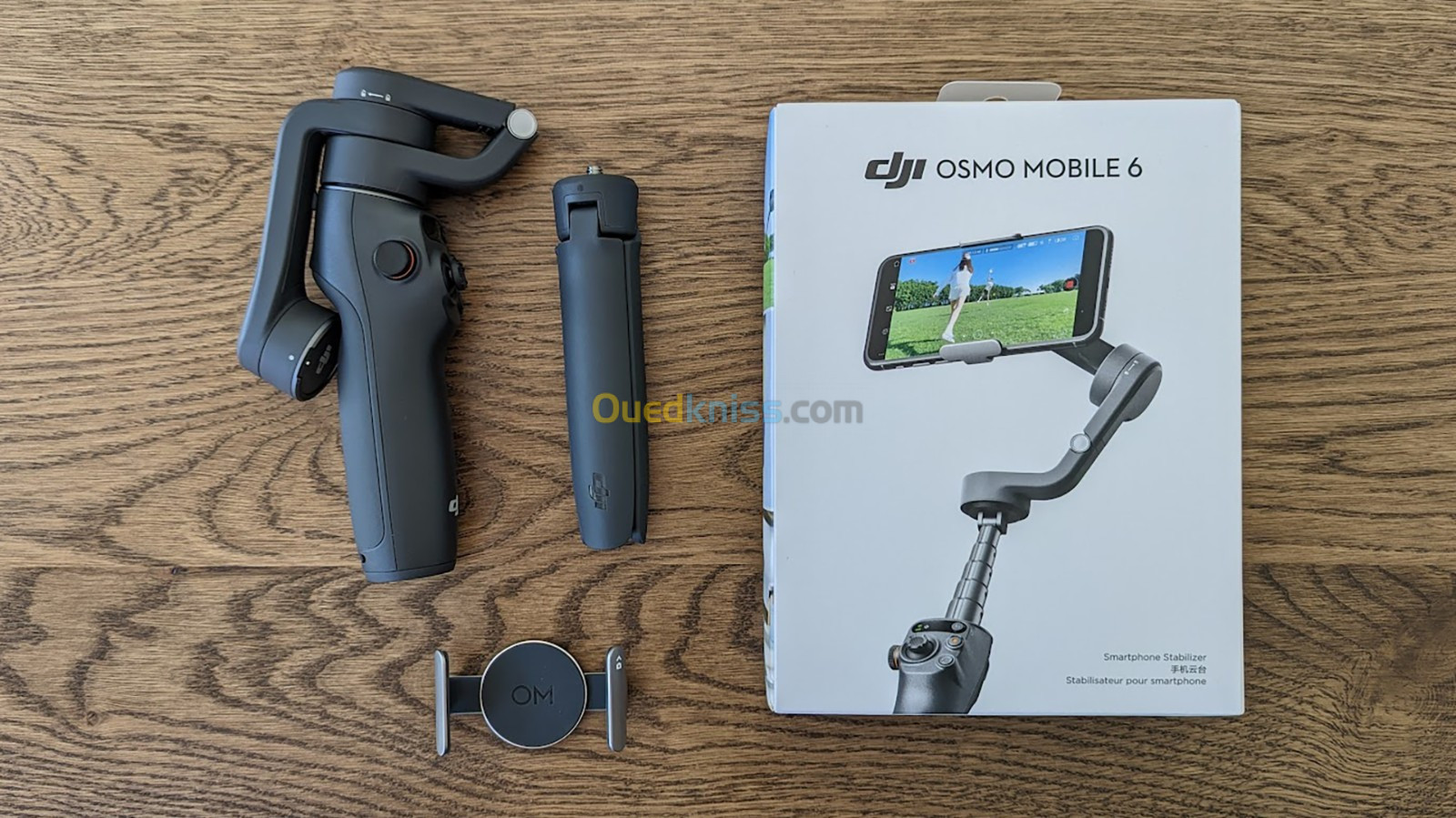 DJI OSMO MOBILE OM6 Stabilisateur pour smartphone Noir
