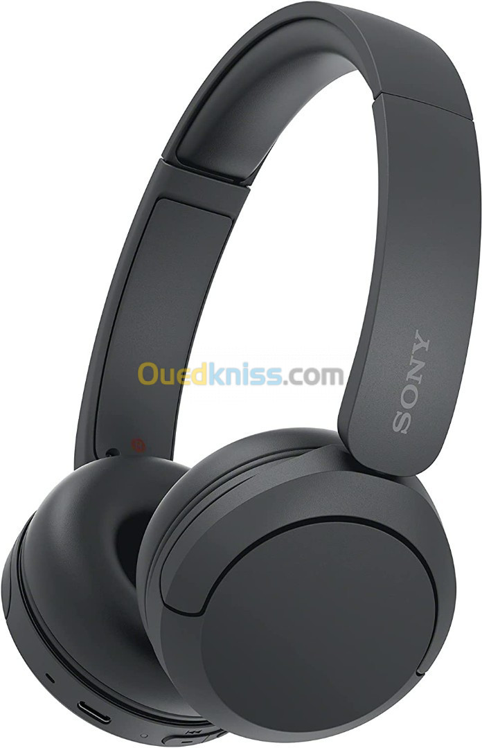 SONY WH-CH520 - Casque Bluetooth Sans Fil-Micro intégré - jusqu'à 50H d'autonomie et Charge Rapide -