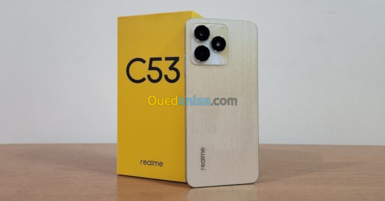 REALME REALME C53 - 256Go - 8Go - 6.74 Inch LCD IPS - NFC - 5000 MAh