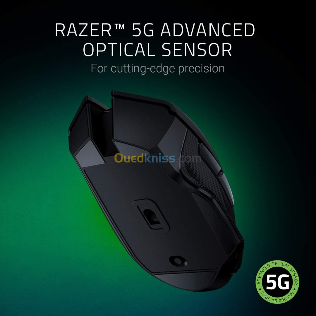 Razer Basilisk X HyperSpeed Souris sans fil pour gamer - droitier -  fonctionnement Bluetooth/2,4 GHz - Alger Algeria
