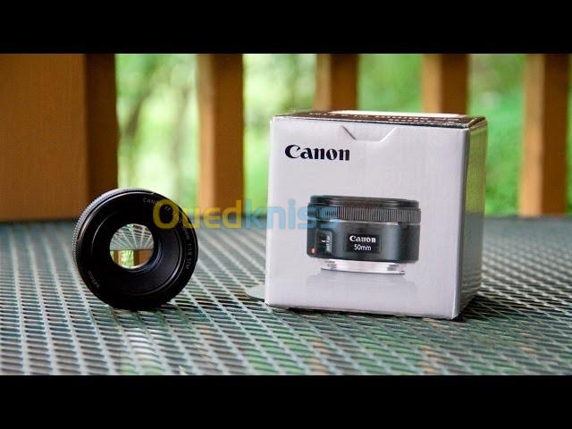 Objectif CANON EF 50MM F/1.8 STM - Lens pour Monture EF Portrait Reportage 