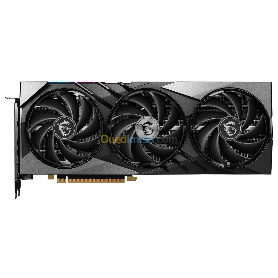 MSI GEFORCE RTX 4070 SUPER 12G GAMING X SLIM - 2655 MHZ - 4K UHD - PCI EXPRESS 4.0 16X - 1440 - NOIR