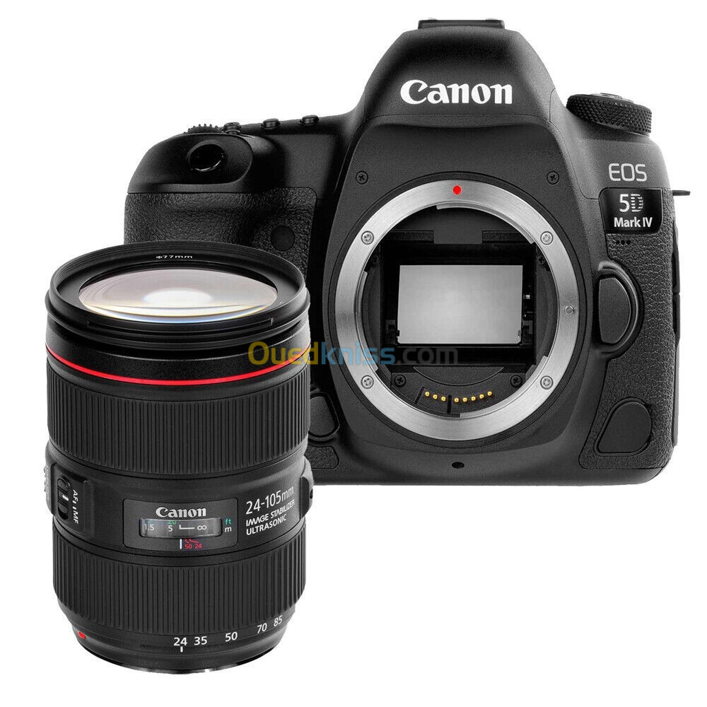 Appareil photo Reflex Canon EOS 5D Mark IV + EF 24-105mm F4 IS USM