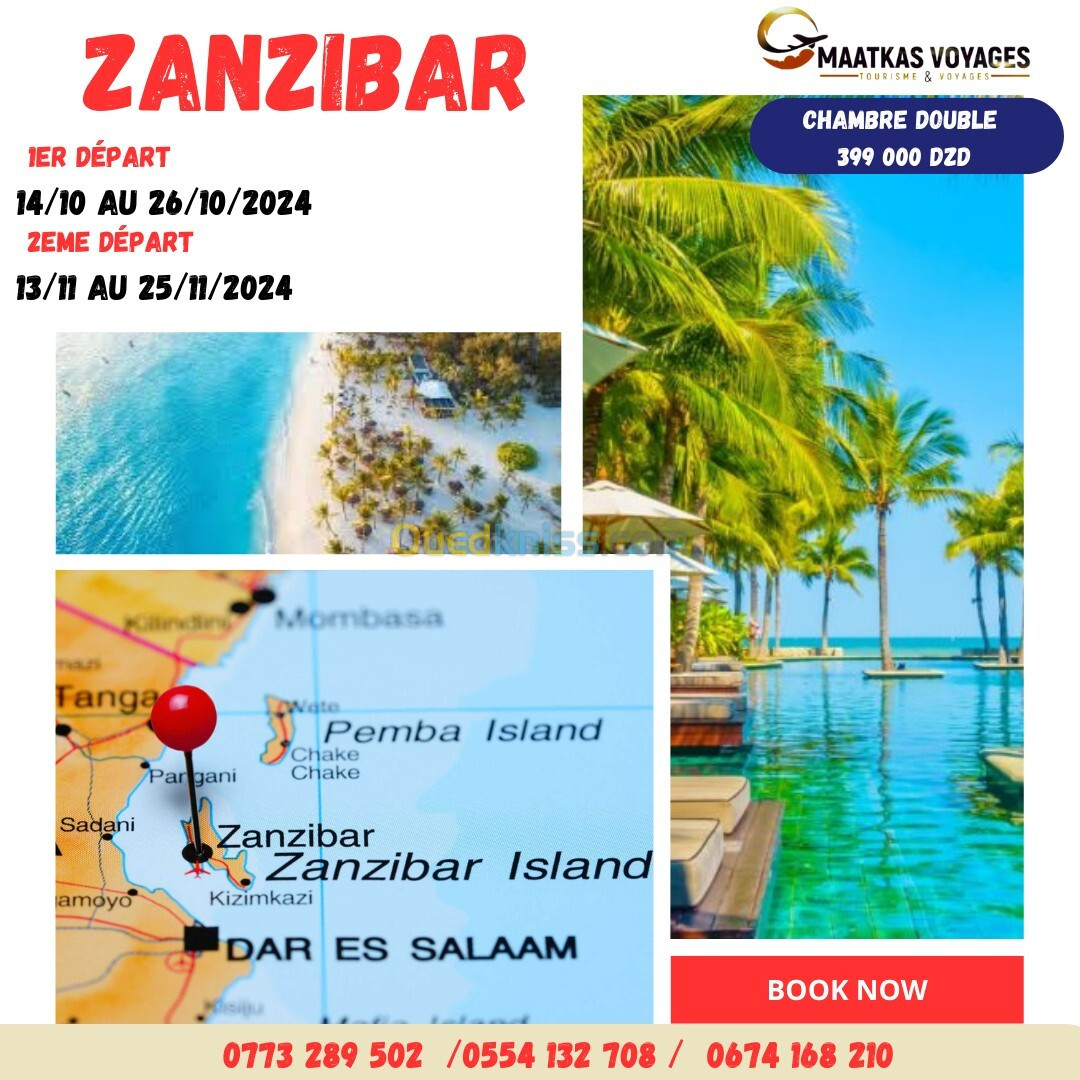 voyage organisé zanzibar