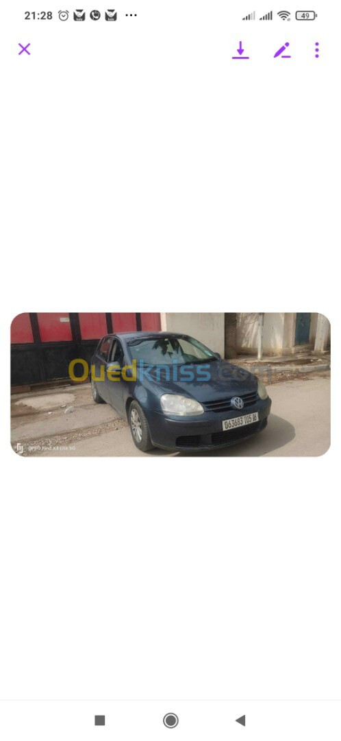 Volkswagen Golf 5 2005 Carat