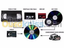 numérisation cassette vidéo et audio