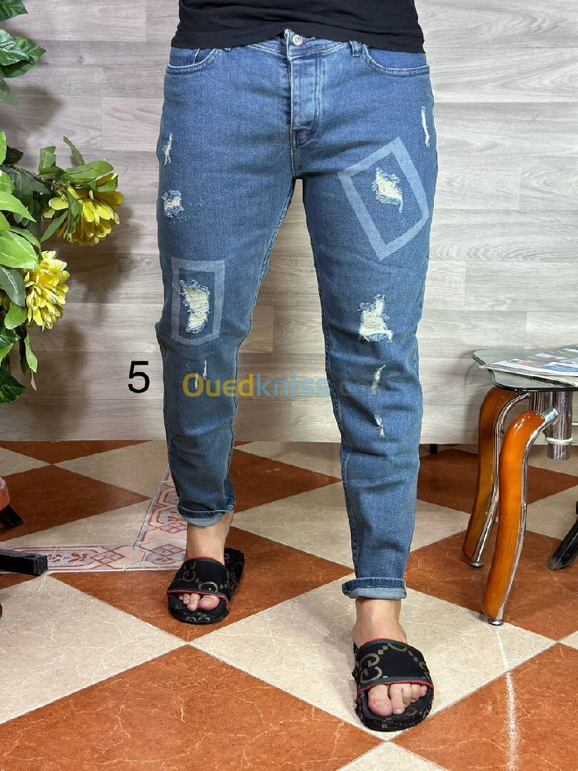 Lot de pantalons jeans 