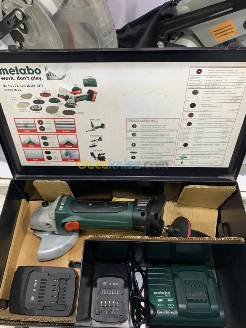 Meuleuse metabo 125 