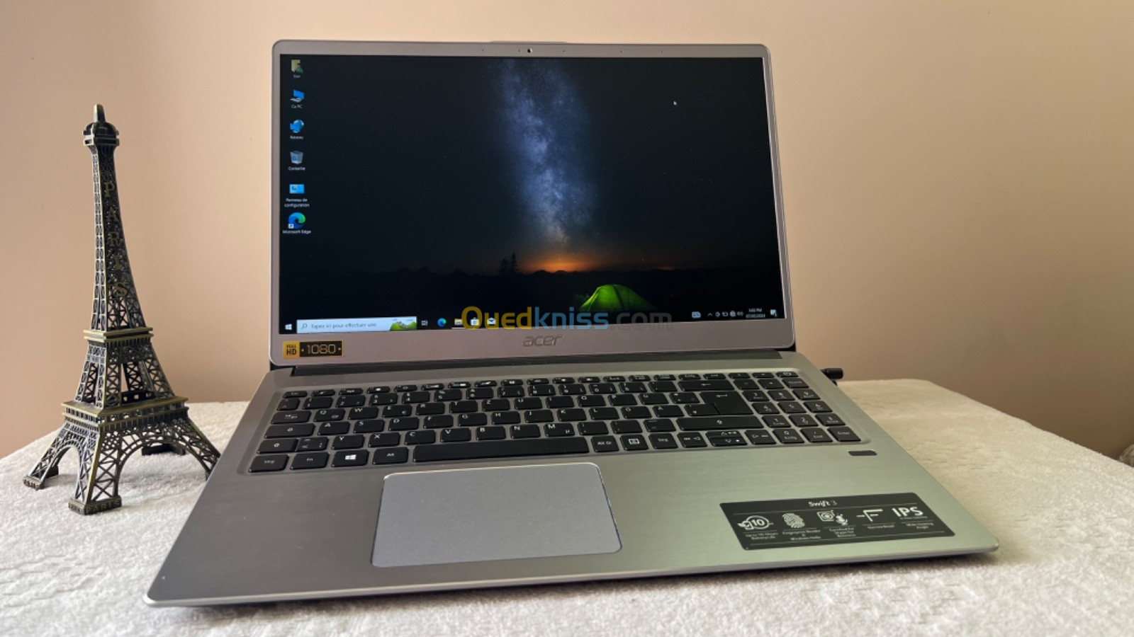 Acer Swift 3 i7 8th 8gb 2Tb état 10/10 avec chargeur original