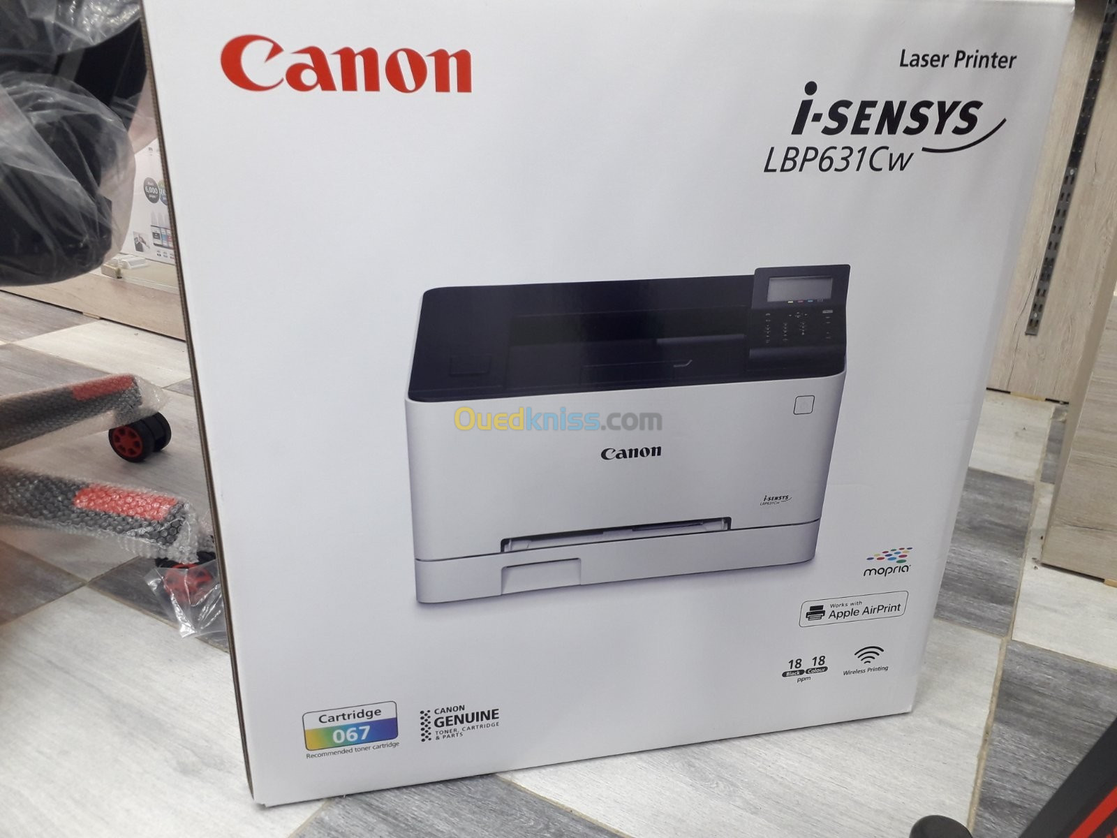 Imprimante Canon Laser Couleur WIFI I-SENSYS LBP631CW