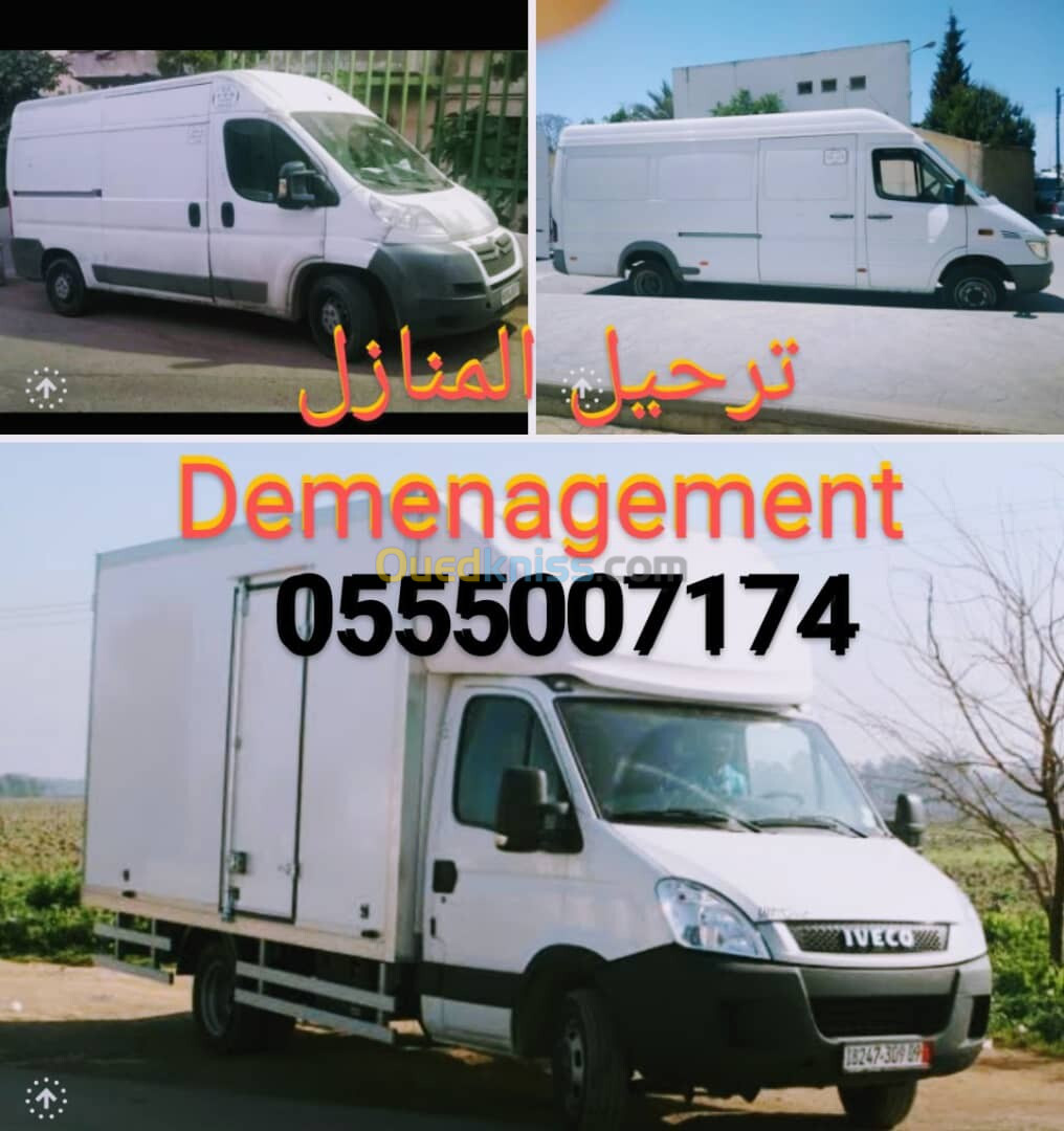 Demenagement tipaza bousmail douaouda