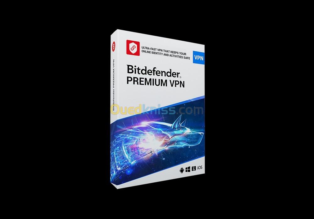 Bitdefender Premium VPN | 10 appareils | 1 an | PC/Mac/Android/iOS | officiel