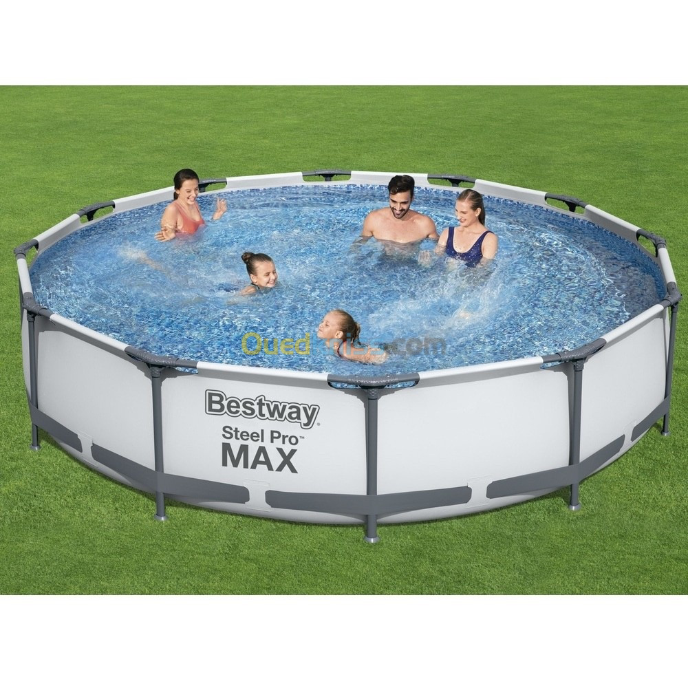 Piscine -Bestway 56416 - Steel Pro - pompe et filtre 366*76 cm