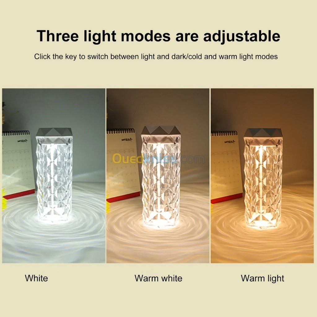 Lampe en cristal avec humidiLampe en cristal avec humidificateur